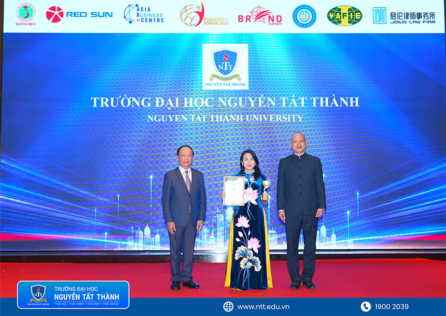 Trường ĐH Nguyễn Tất Thành vào Top 10 doanh nghiệp xuất sắc châu Á – Thái Bình Dương 2025